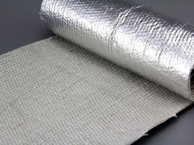 Pânză din fibră ceramică infuzată cu folie de aluminiu: material avansat de protecție termică