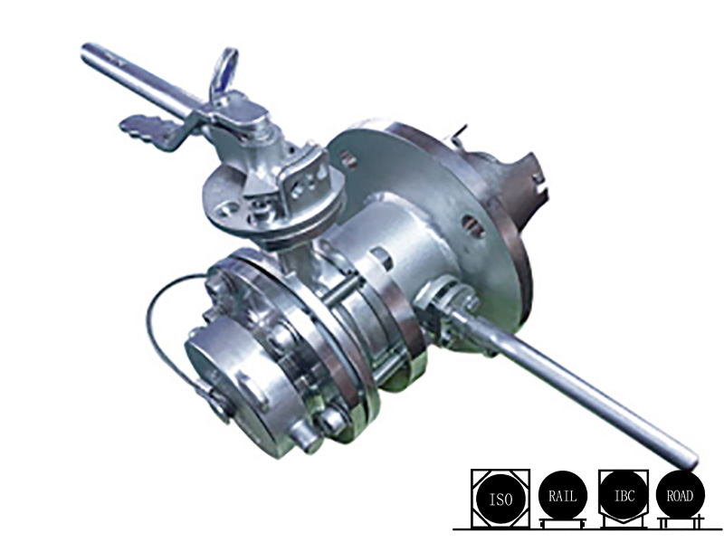 Supapă de descărcare inferioară DN80 180°